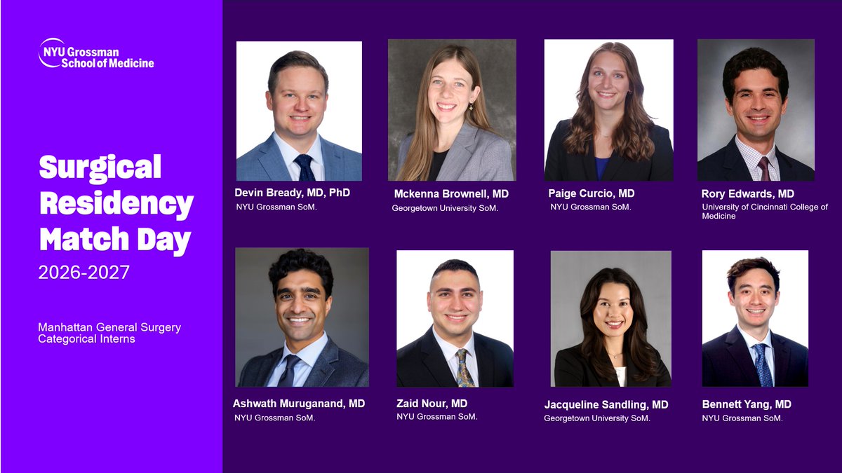 NYU Langone General Surgery Residency tweet media