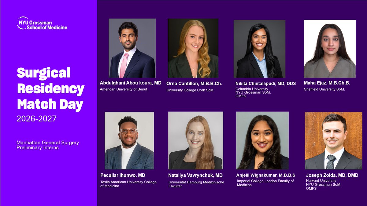 NYU Langone General Surgery Residency tweet media