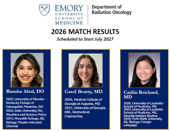 Emory Rad Onc Residents tweet media