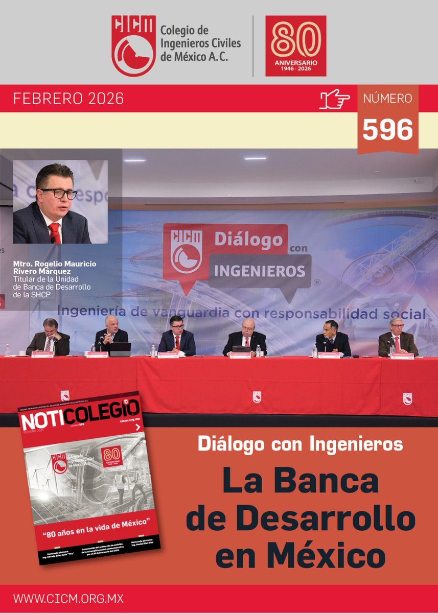 Colegio de Ingenieros Civiles de México, A. C. tweet media