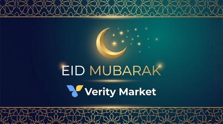 Celebrating Eid al-Fitr 🌙✨
To our Muslim community and team members - Eid Mubarak!
May this special occasion bring joy, peace, and renewed connections with loved ones.
Thank you for your continued support to Verity Market throughout this blessed month.
#EidMubarak #VerityMarket