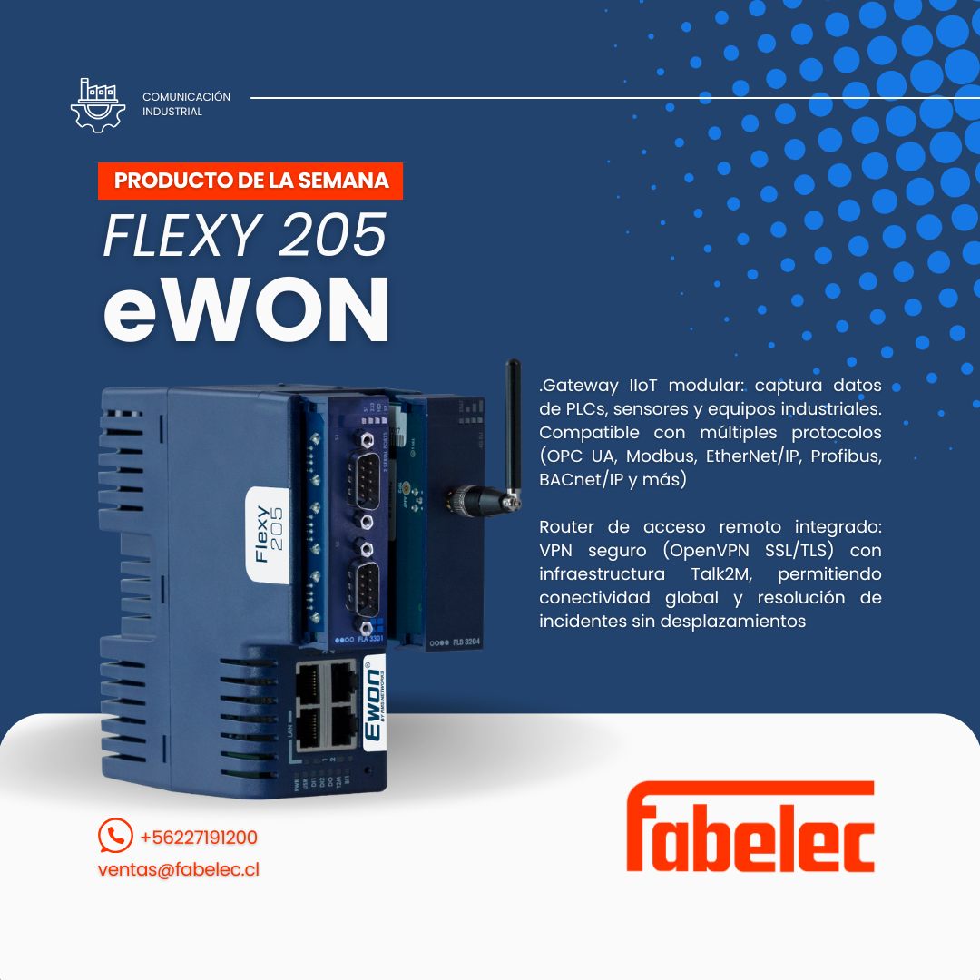 Fabelec's tweet photo. Esta semana queremos destacar Flexy 205 de la marca Ewon.

Encuéntralos en https://t.co/1jsN75EfaM junto a nuestra gran gama de productos .

#automatizacion industrial
#innovacion industrial
#soluciones industriales https://t.co/O0aYl2tzNw