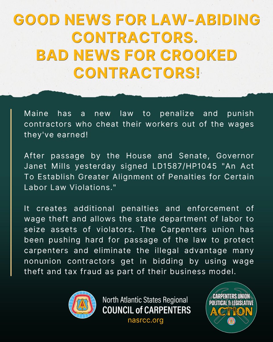 North Atlantic States Carpenters tweet media