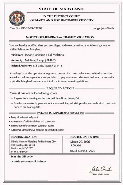 Maryland Judiciary tweet media