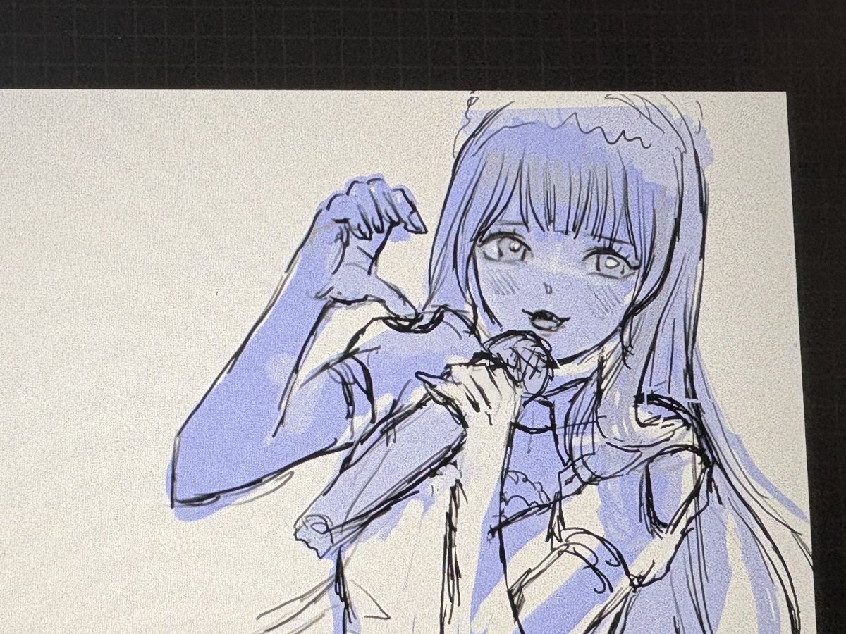 wip
このラフの感じで仕上がりまで行って欲しい…🙏