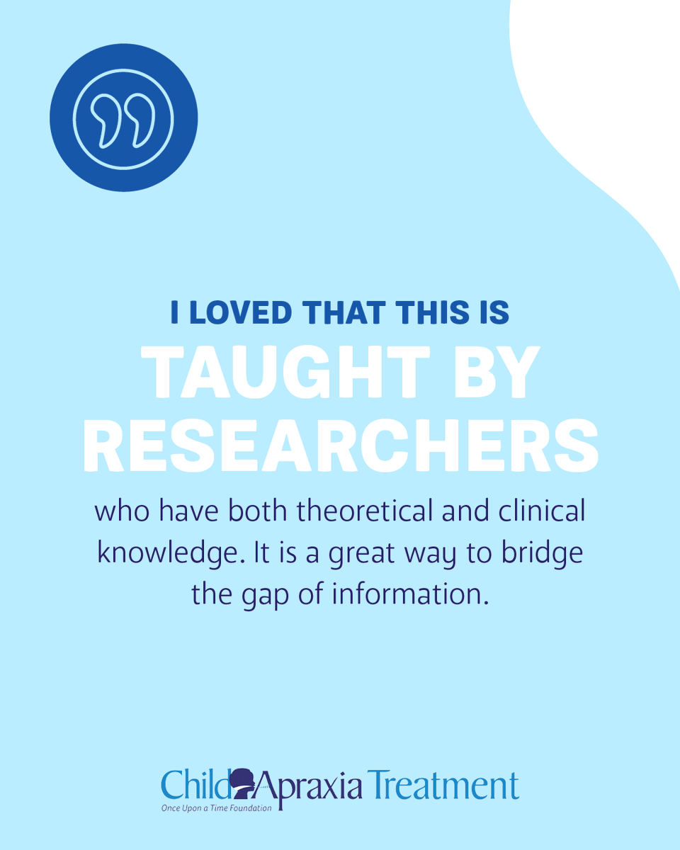 Child Apraxia Treatment tweet media