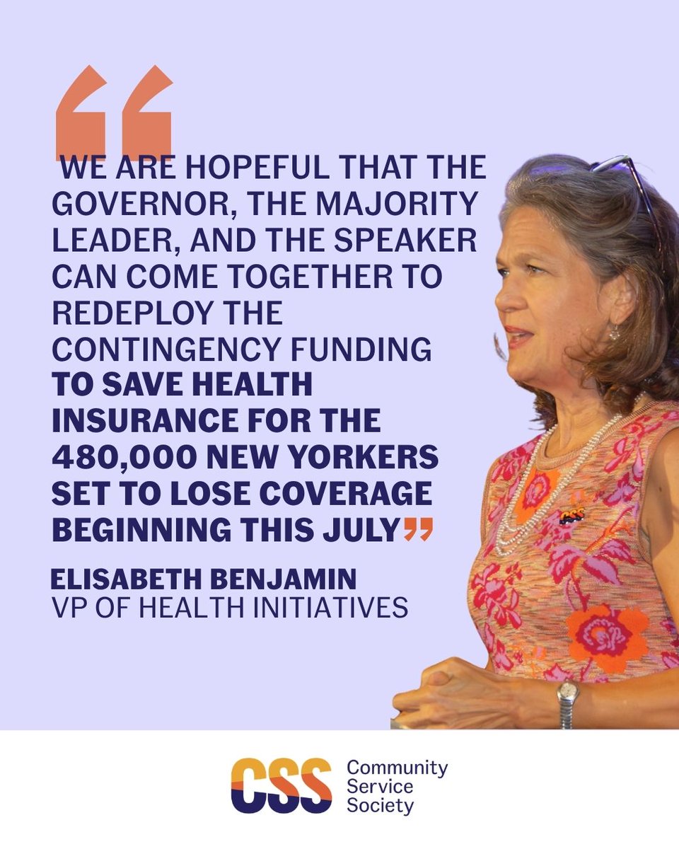 Community Service Society of New York (CSS) tweet media