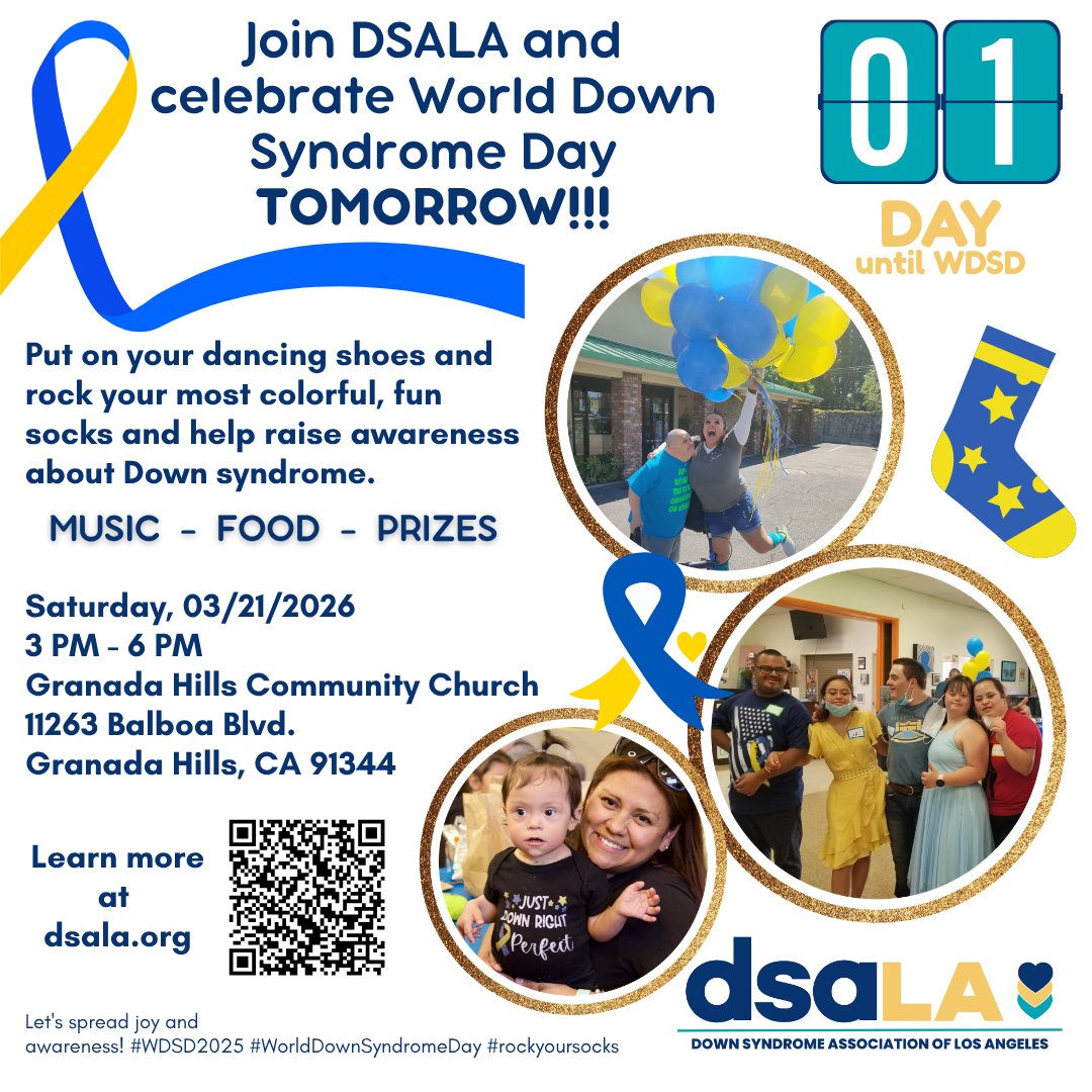 Down Syndrome Association of Los Angeles tweet media