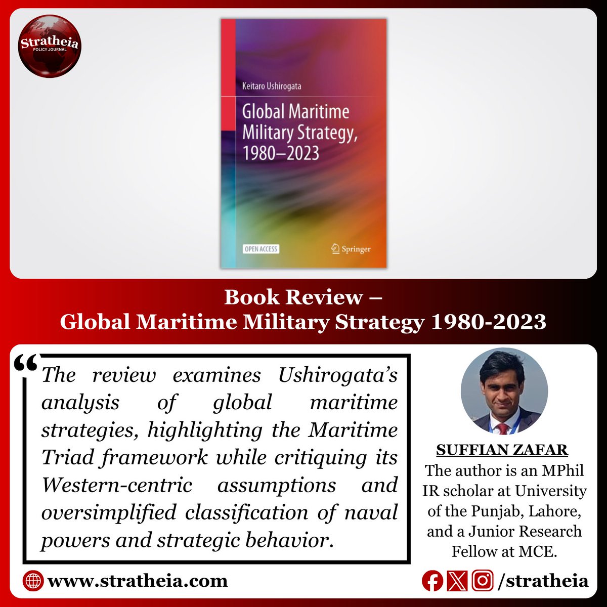 stratheia's tweet image. Is global naval strategy shaped by one power? This book argues U.S. maritime dominance influences all—but is that too simplistic? 
#USMaritime #NavalStrategy #Geopolitics
Read Full Article: stratheia.com/book-review-gl…