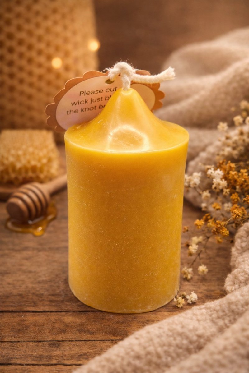eve_bees's tweet image. These 4 beeswax pillar candles were added to our website earlier today. Why not head over to our website to check out these and all of our other gorgeous products at gill-evehoneybees.co.uk 
#onlineshop #candles #beeswax #natural #handmade