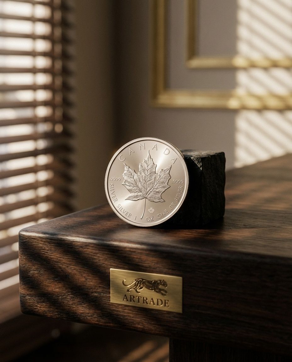 ArtradeApp's tweet photo. Purity is the ultimate metric for physical wealth.

The Canadian Maple Leaf is minted at .9999 fine silver.

It is a sovereign asset that outlasts market cycles. https://t.co/q2gwGfze5v