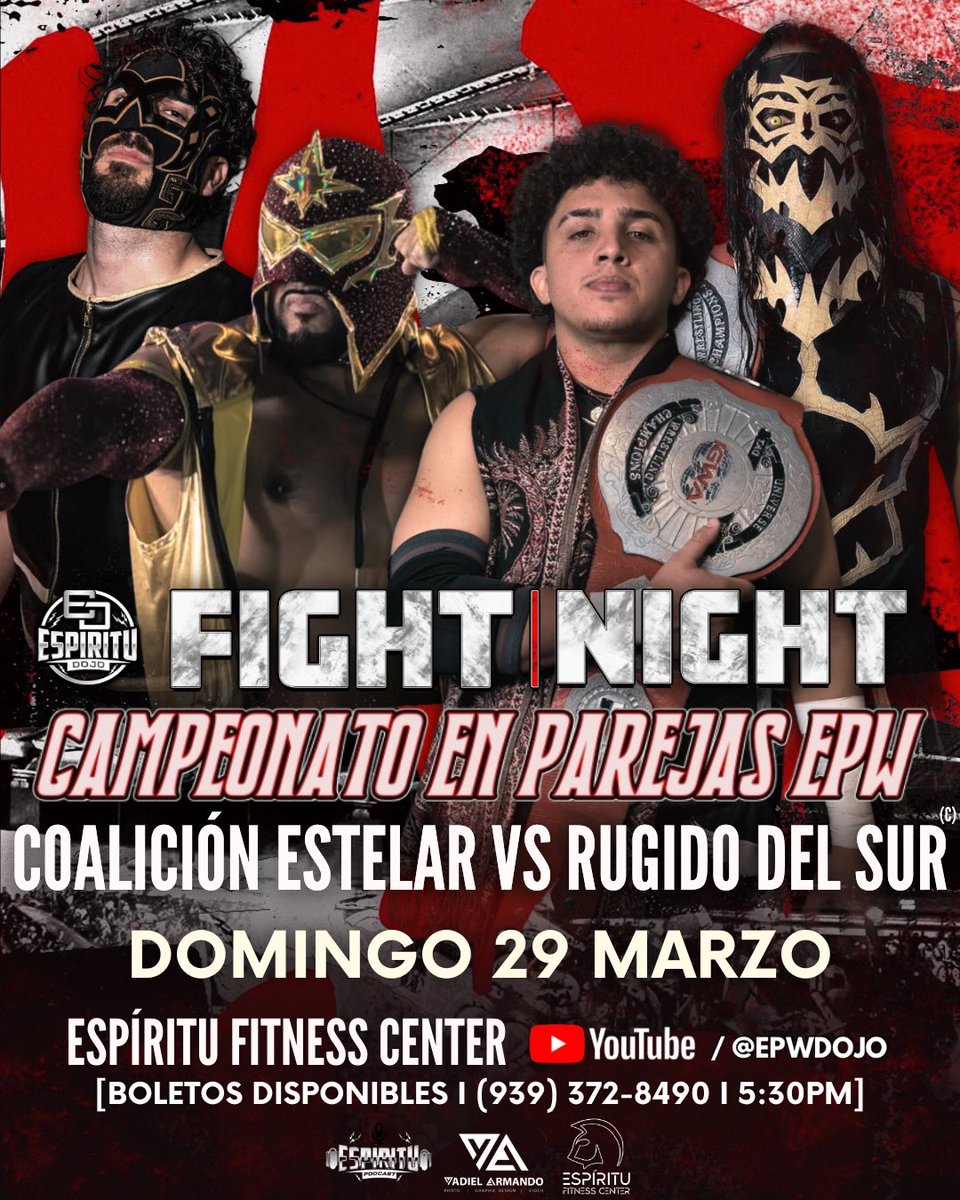 Espiritu Pro-Wrestling Dojo tweet media