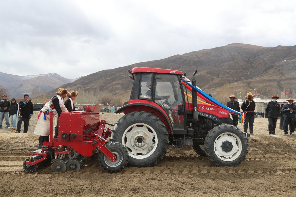 Recently, agricultural areas across China's Xizang Autonomous Region welcomed the annual spring plowing ceremony. The spring plowing ceremony is one of the most important agricultural event in Xizang’s agricultural areas.