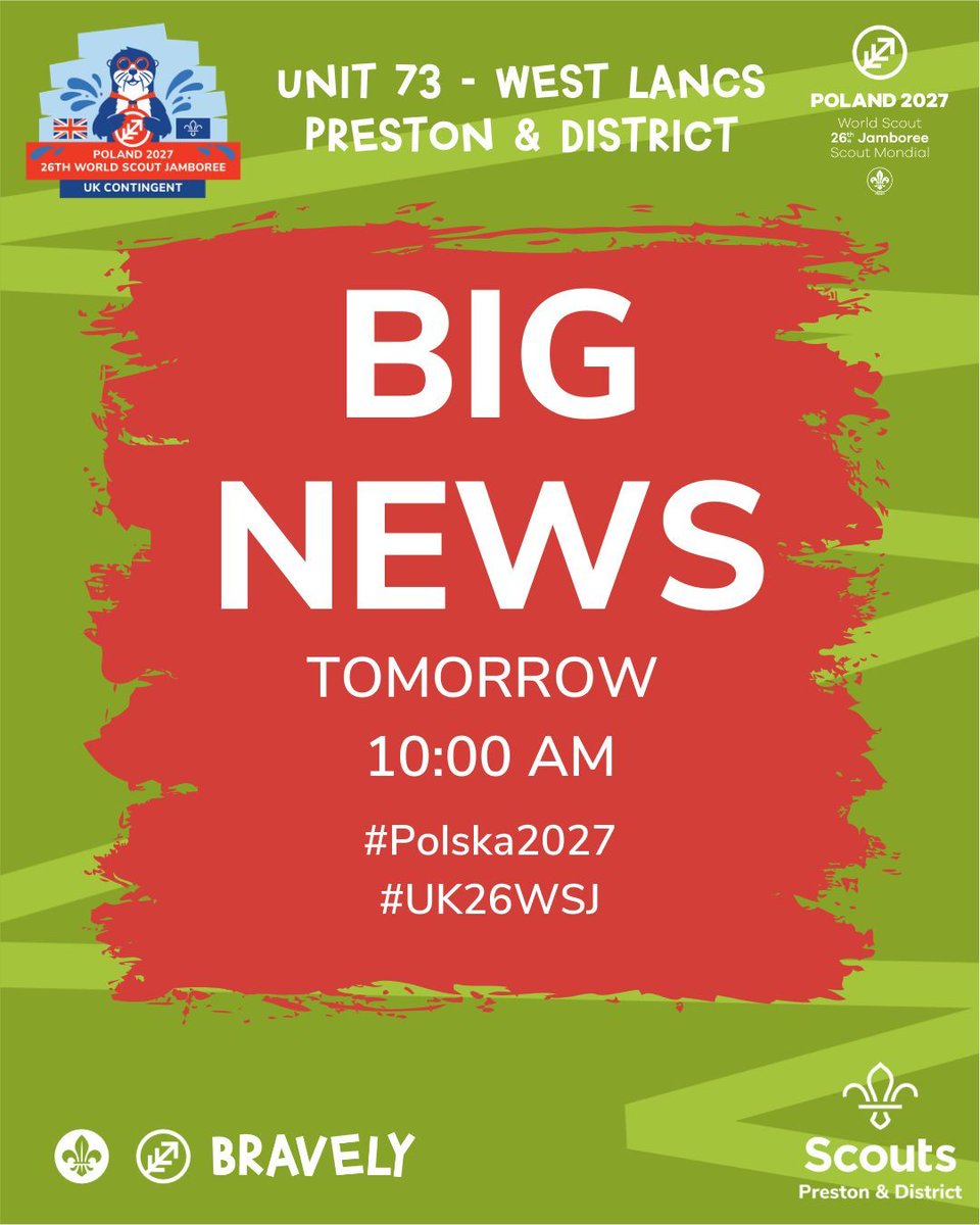 Preston & District Scouts ⚜️ tweet media