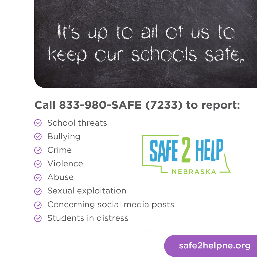 Safe2Help Nebraska tweet media