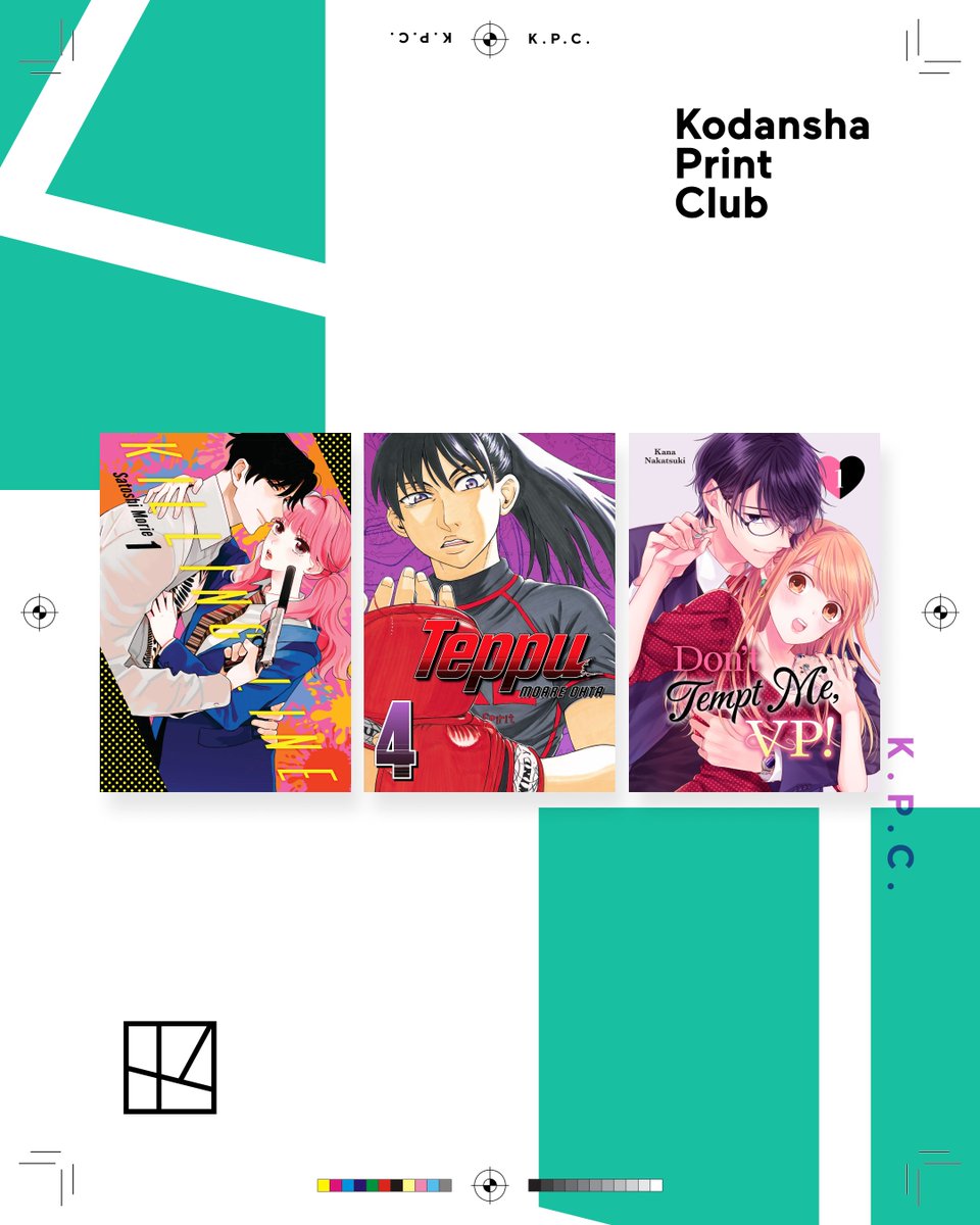 KodanshaManga's tweet photo. Another terrific trio of #KodanshaPrintClub titles are now available: #KillingLine 1, #Teppu 4, and #DontTemptMeVP! 1!

🔗 Find out more here: https://t.co/lZEqalvd3O https://t.co/fUnISetEaj