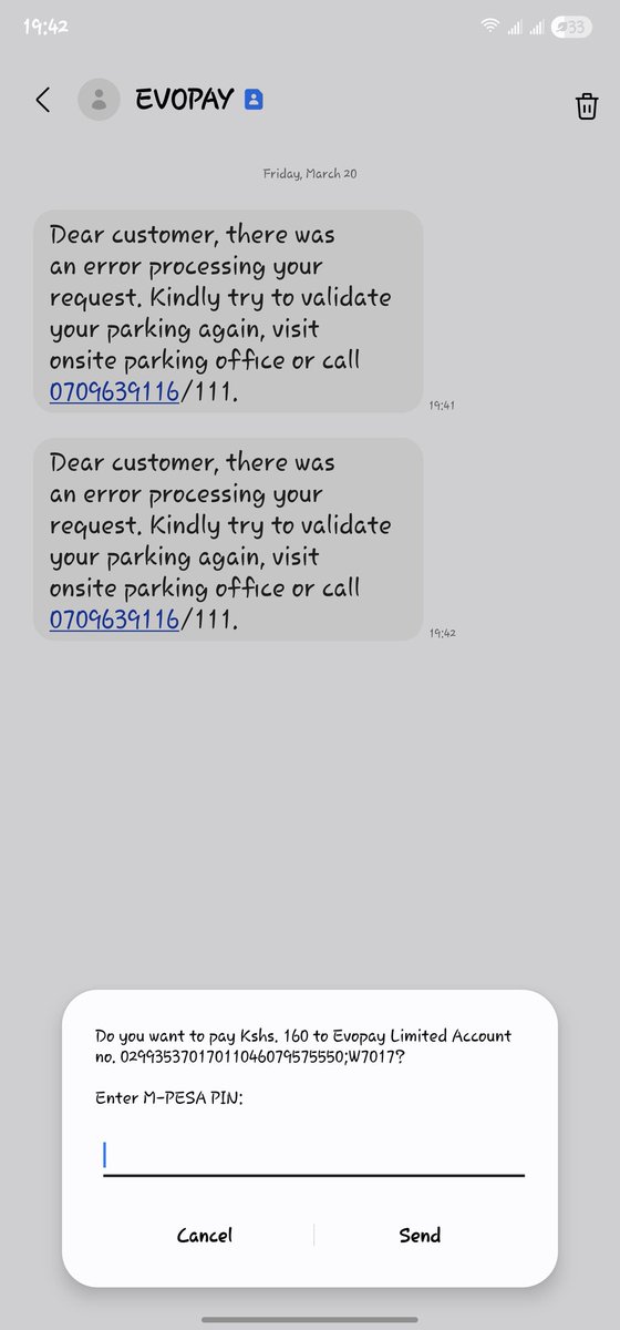 RealCalvinSays's tweet photo. @SafaricomPLC what's happening here?
Hii kidogo niko nayo mnataka iende ivo? https://t.co/2BOIkeWEqJ