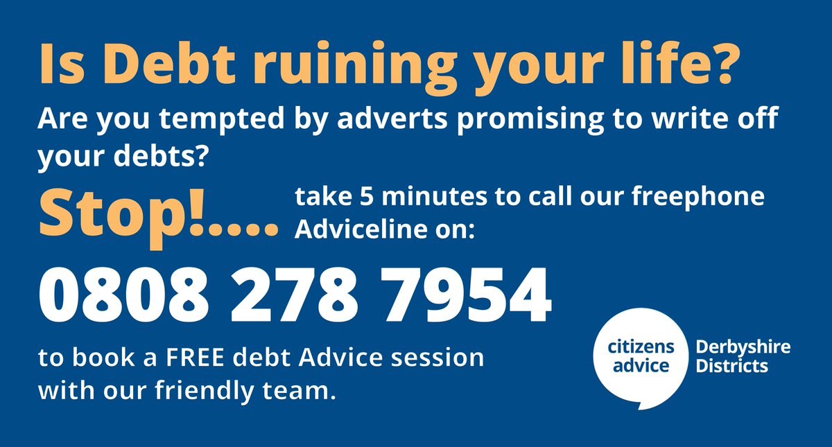 Citizens Advice Derbyshire Districts tweet media