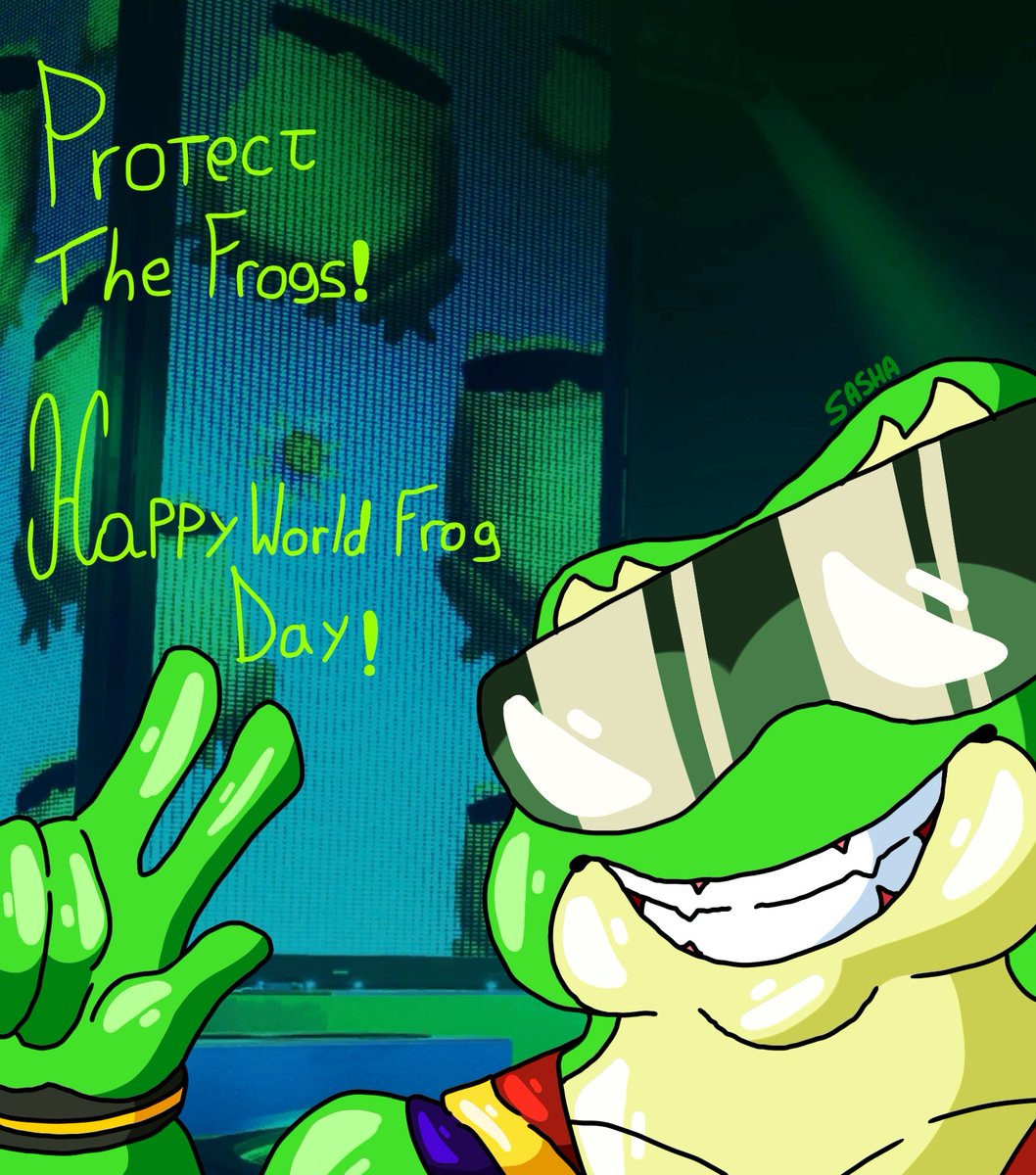 SashaTheBlueOwl's tweet photo. world frog day
#justdance #justdancegame #justdanceart #justdancefanart #justdance2026 #justdance2026edition #chuckribbit #bigbadfrog #ubisoft #ubisoftgames #digitalart #fanart https://t.co/dTuLRuQ6Gt