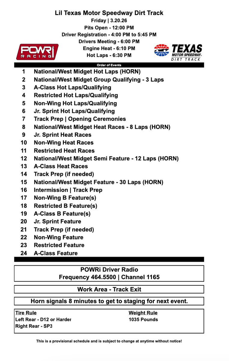POWRi Racing tweet media