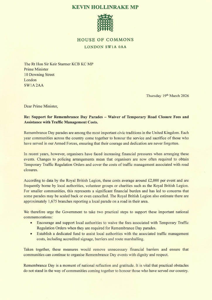 Kevin Hollinrake MP tweet media