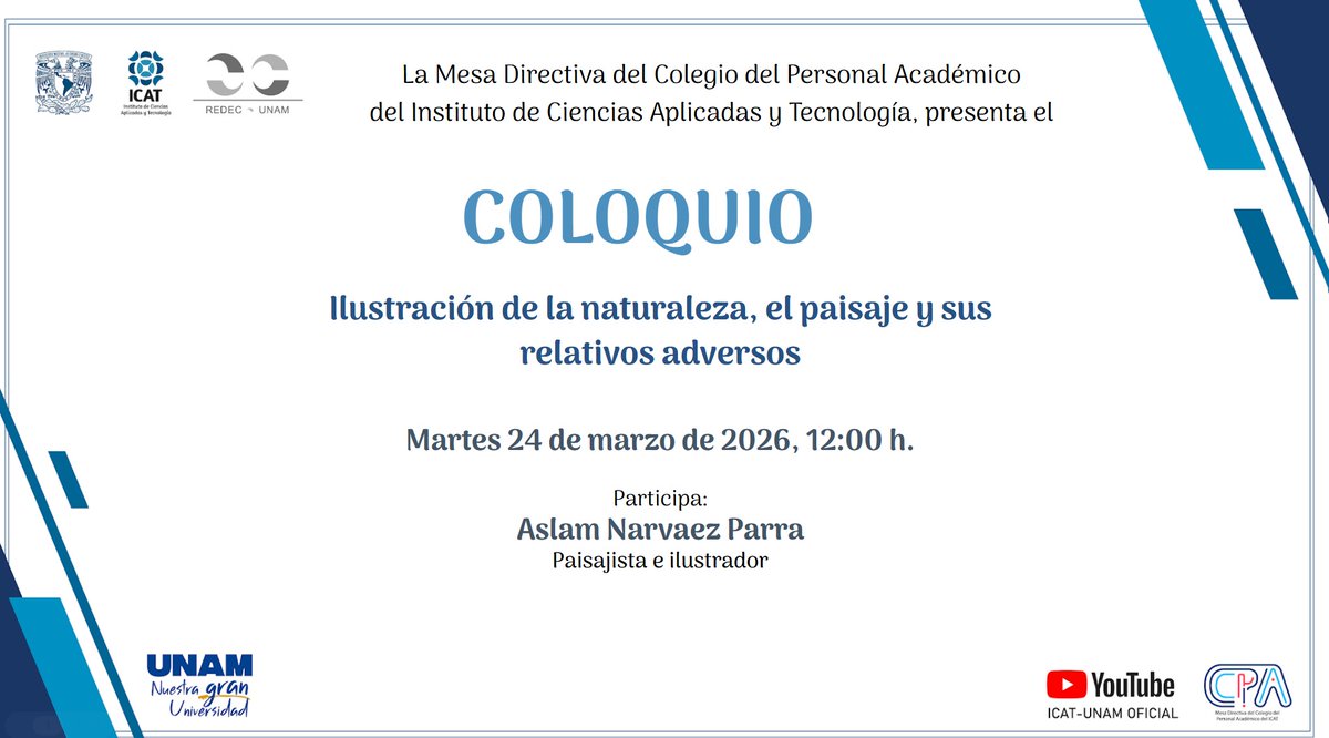 ICAT UNAM tweet media