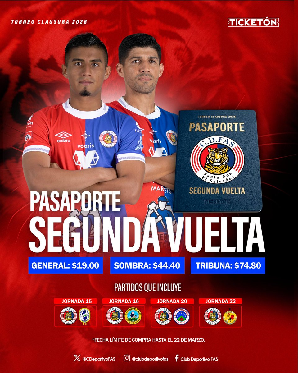 Club Deportivo FAS tweet media