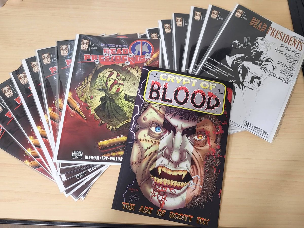 scottfry123's tweet photo. We REALLY want to attract and build up our readership and customer base. We are offering FREE pdf downloads off ALL of our comics at this time. If you order 5 or more physical copies you'll also receive a 25% discount as well. 

Here's the link:

https://t.co/8Gi60EOcI7 https://t.co/ajOmDuxOVU