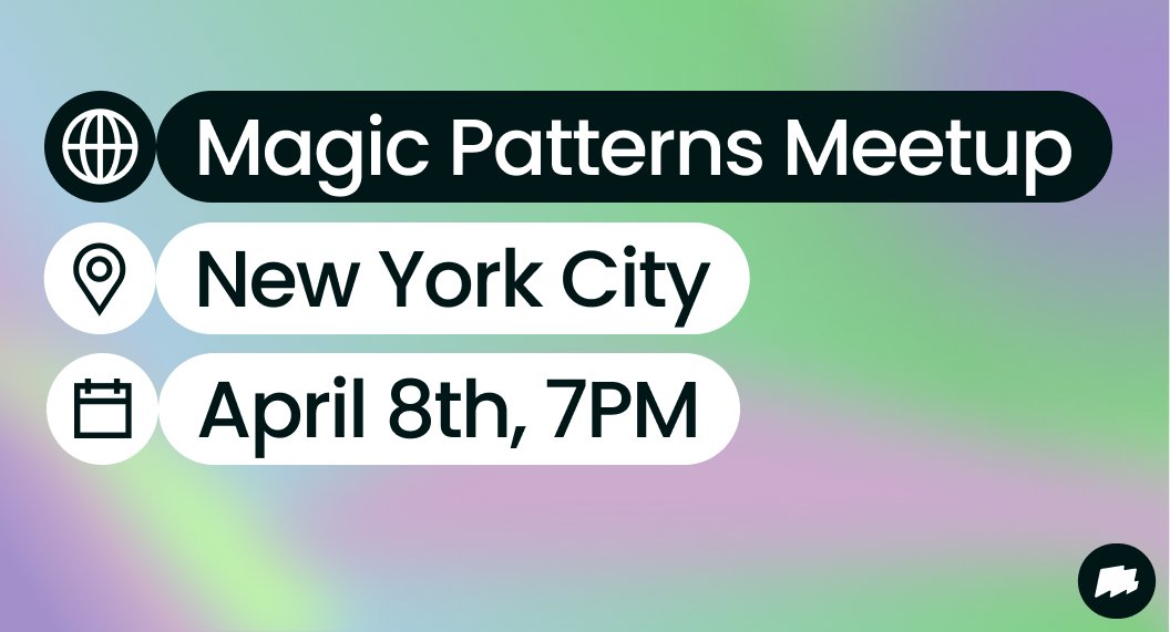 Magic Patterns tweet media