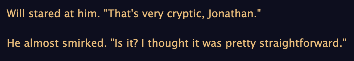 this except we are will and wheezy is jon