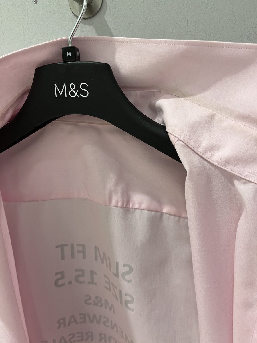 TherealG_P's tweet photo. Hey @marksandspencer Great you have try on shirts in your stores, but does anyone ever wash them? More than a tad grubby round the neck! https://t.co/oZb12x8A04