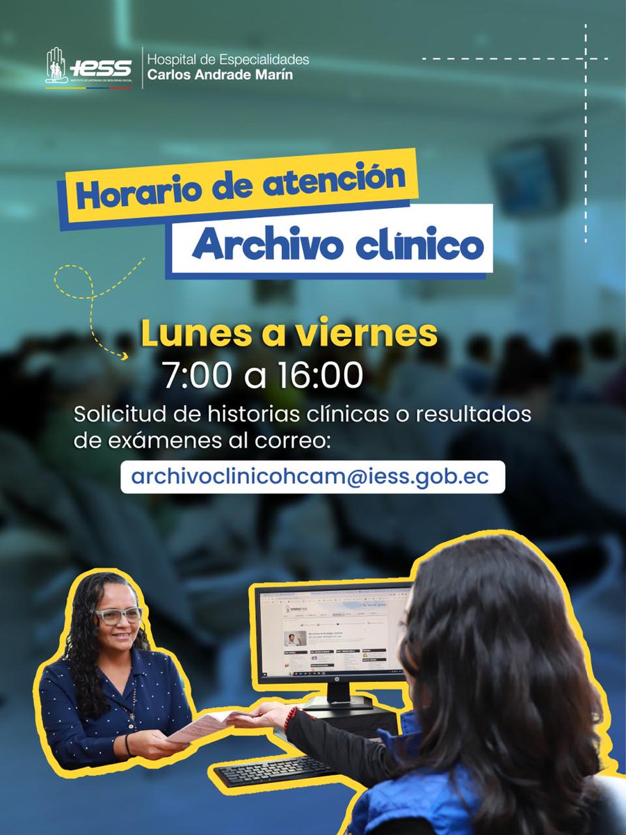 Hospital Carlos Andrade Marín tweet media