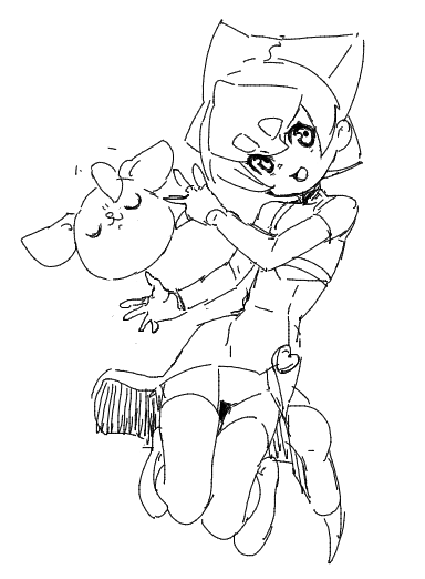 バランスミスったから線画でおわり
寝よう 