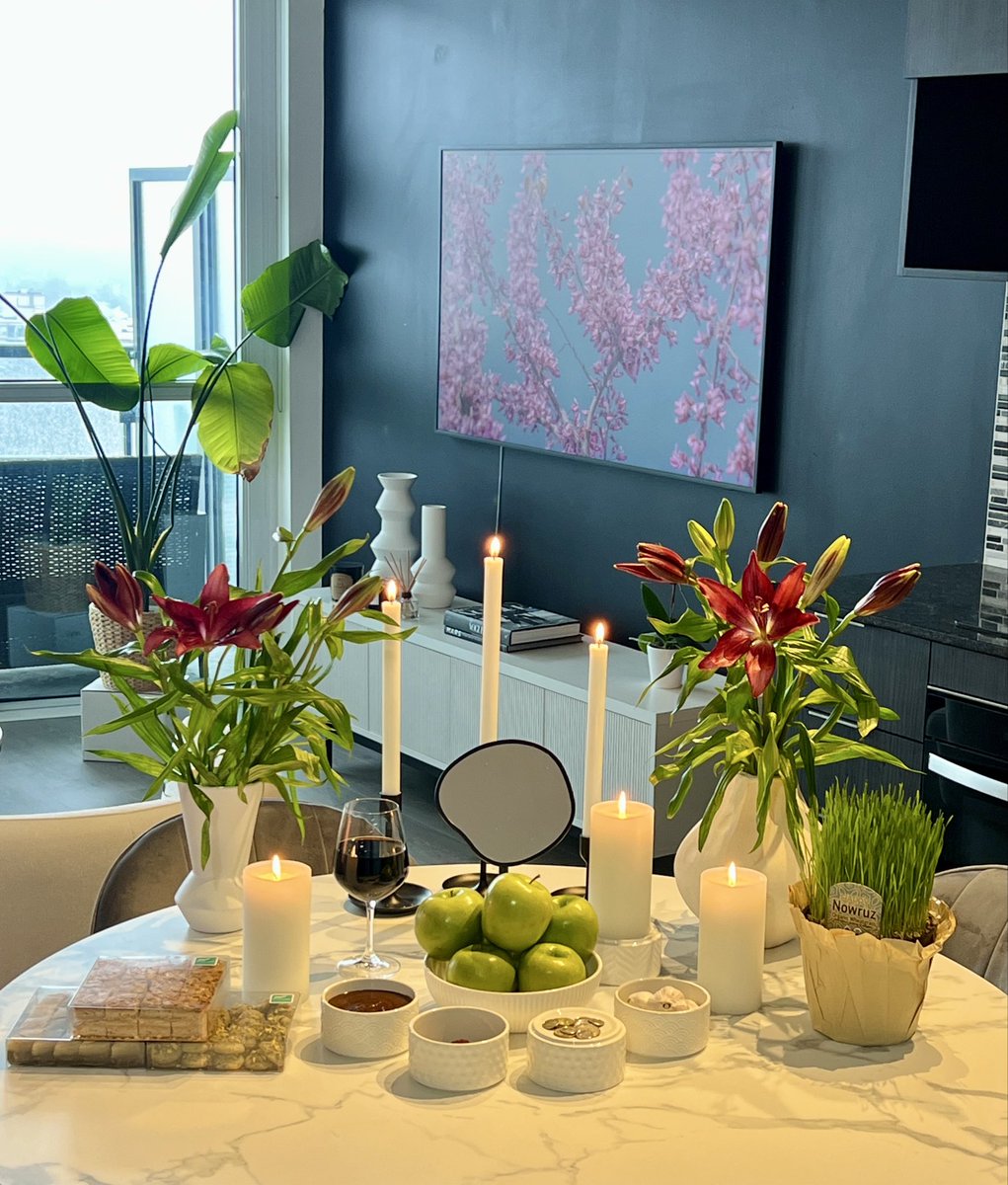 نـــوروزتون پیروز عزیزان♥️
اینم از هفت‌سین امسال🪻