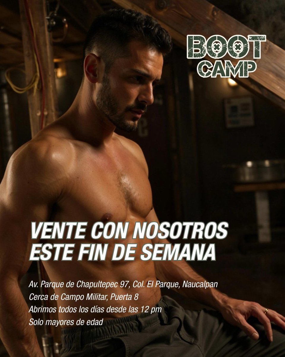 Boot Camp (Erotika Campo Militar) tweet media
