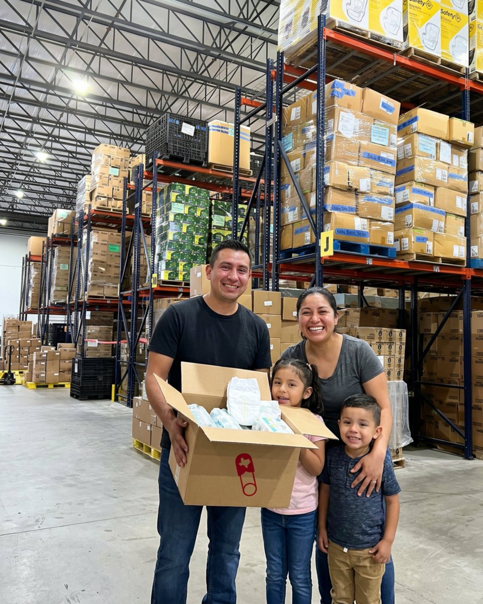 TXDIAPERBANK's tweet image. Supporting families with the essentials they need.

Every box of diapers helps parents care for their children with dignity and peace of mind.

Be part of the impact.

Donate today at texasdiaperbank.org

#TexasDiaperBank #SupportFamilies #EssentialSupport #CommunityCare