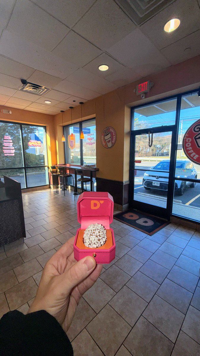 I said yes.
<a href="/dunkindonuts/">Dunkin'</a>