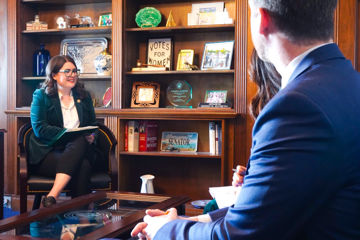 Congresswoman Sarah Elfreth tweet media