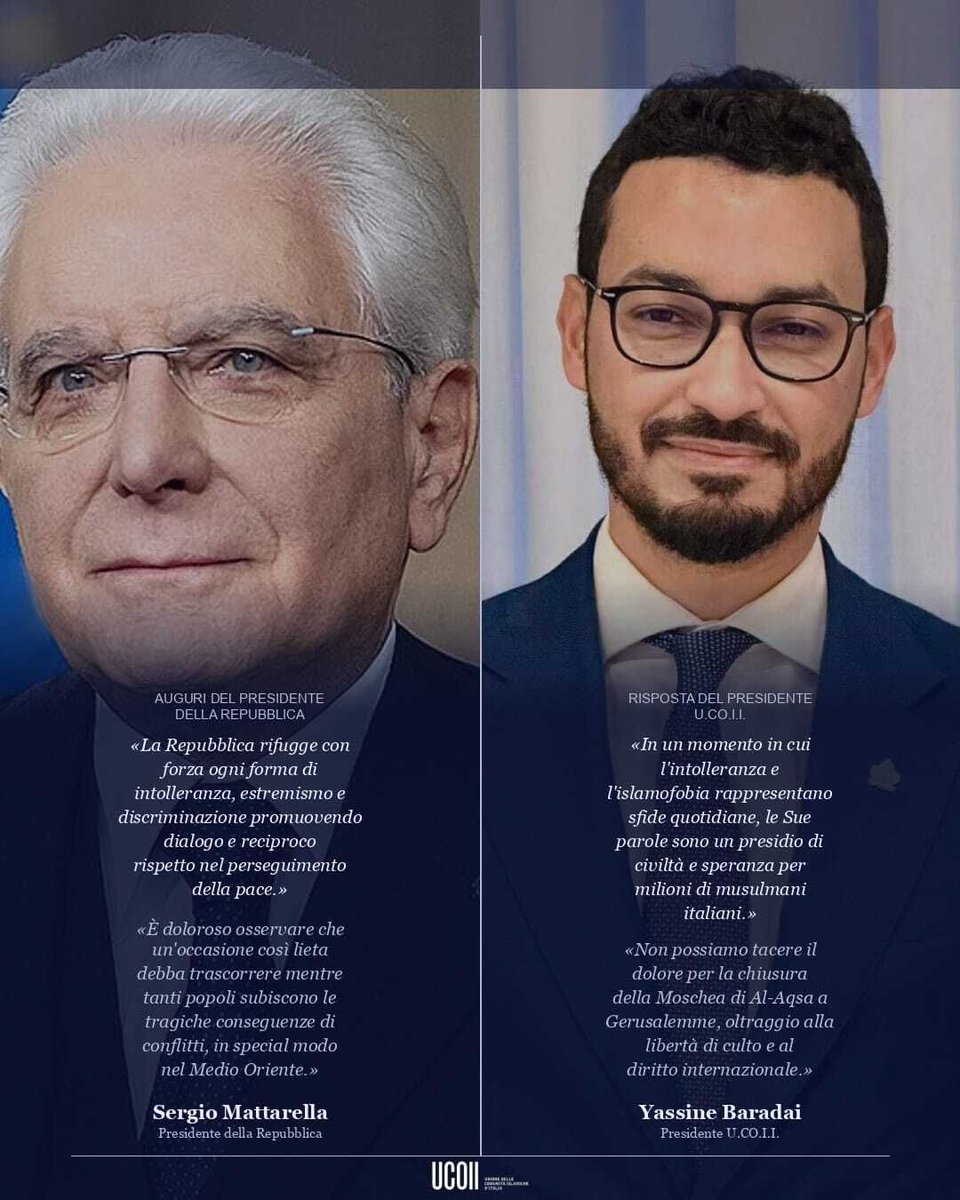 UCOII - Unione delle Comunità Islamiche d’Italia tweet media