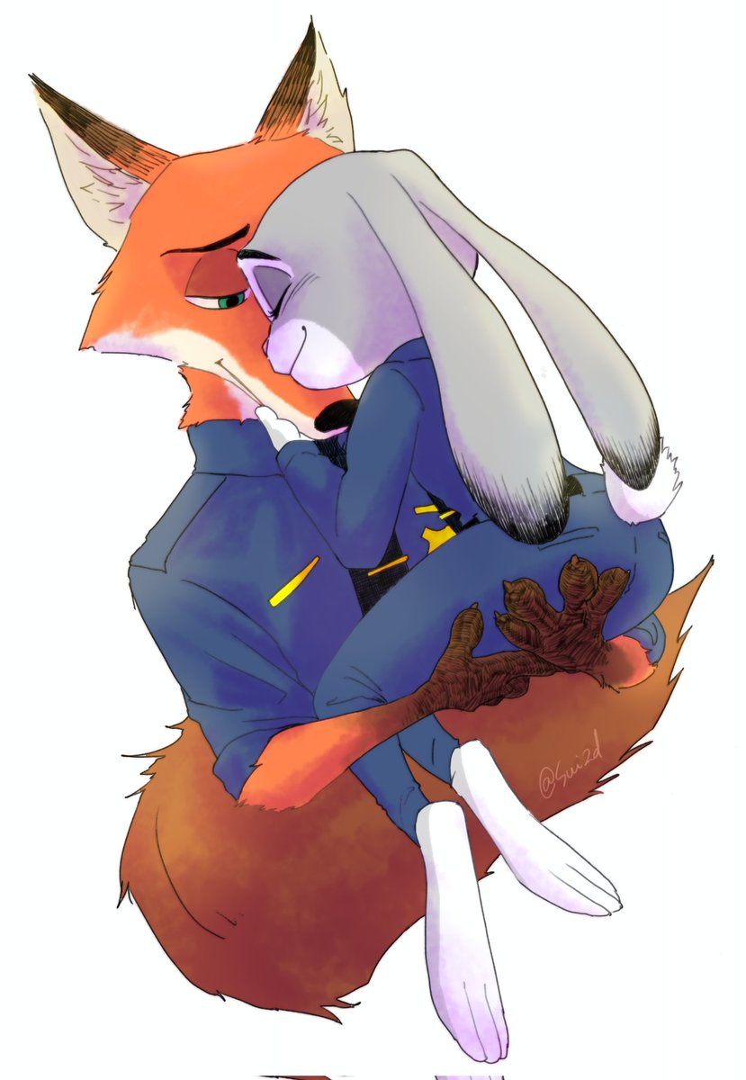 すい-🦊🐰の制服は繋ぎ- tweet media