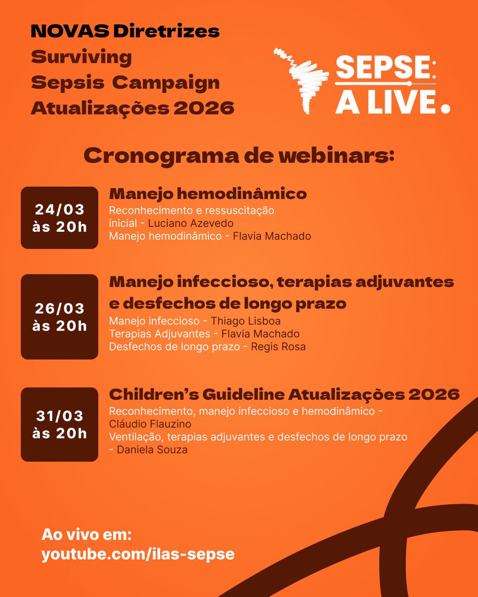 ILAS - Instituto Latino Americano de Sepse tweet media