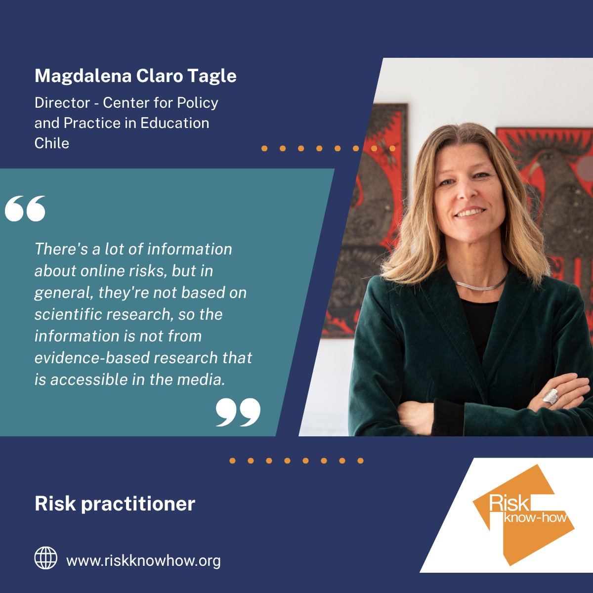 Risk know-how tweet media