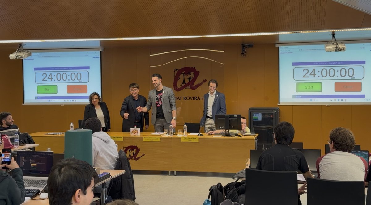 Cátedra de Cloud Computing - URV & T-Systems tweet media