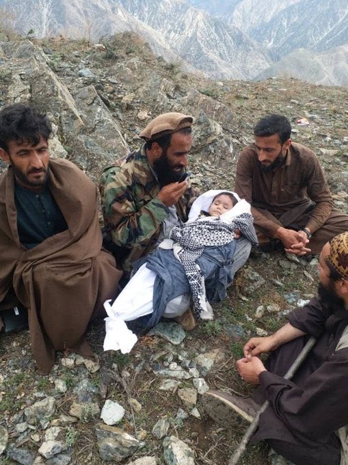 MJalalAf's tweet photo. Yesterday, at 11 AM, a civilian vehicle was hit by mortar fire from the Pakistani military regime in Baghcha, Kamdesh, Nuristan province. A doctor, Anzira (Sahar) &amp; her 4-year-old son Mihan were killed. Their bodies were later recovered. These innocent souls will be avenged. https://t.co/6AuZWaQAzz