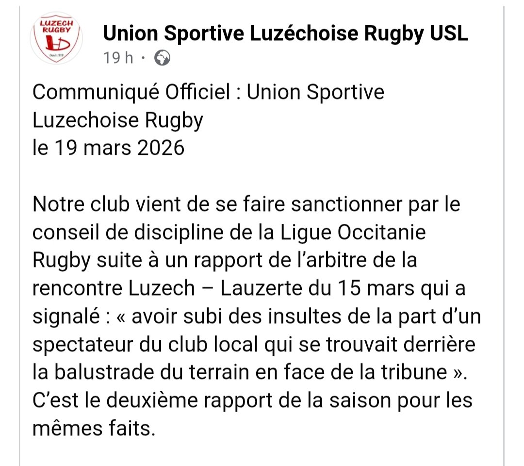 Si on peut même plus traiter les arbitres d'enculés