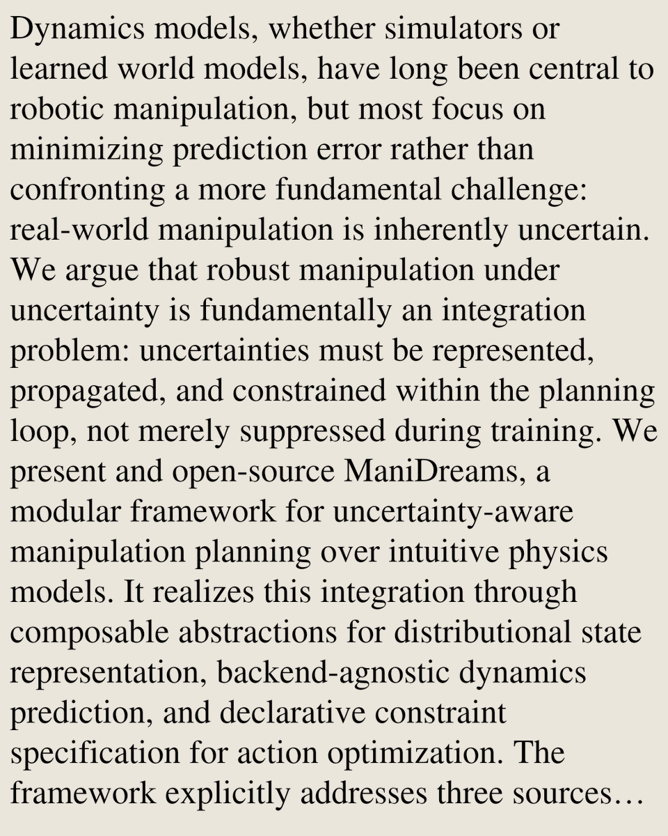 Robotics Research arXiv tweet media