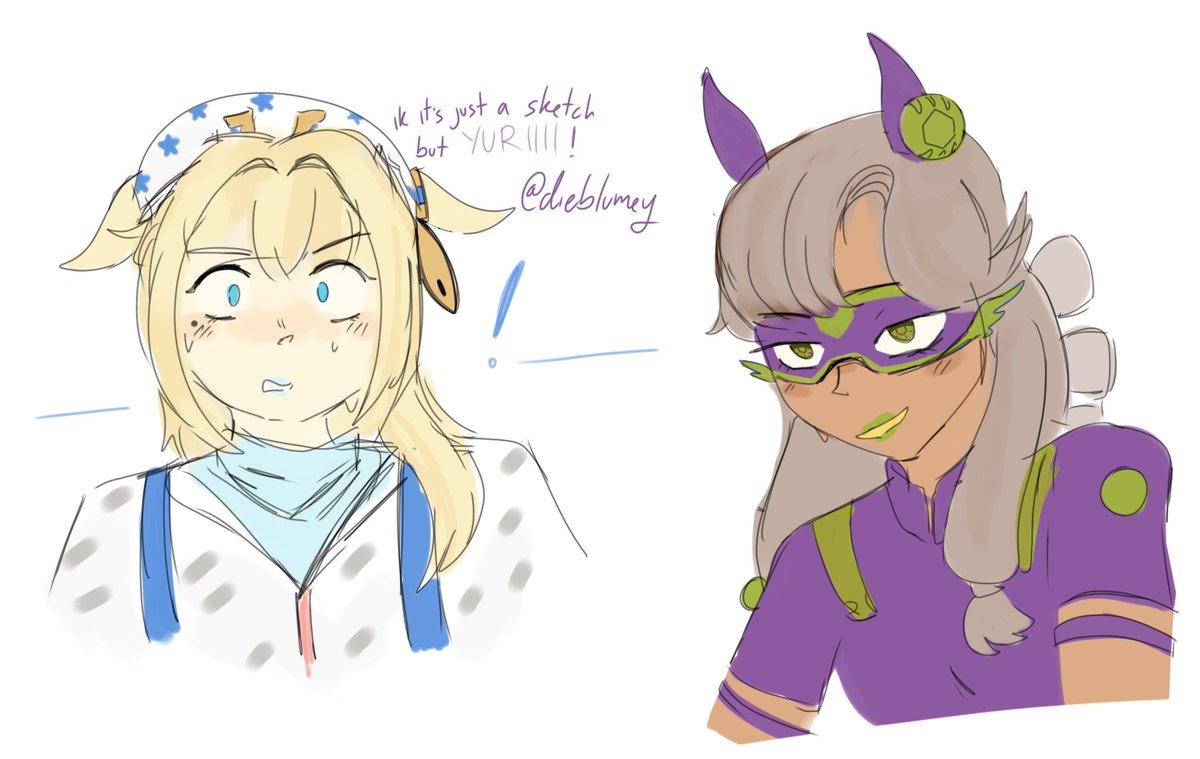 just finished #steelballrun 😋🐎 #umamusume