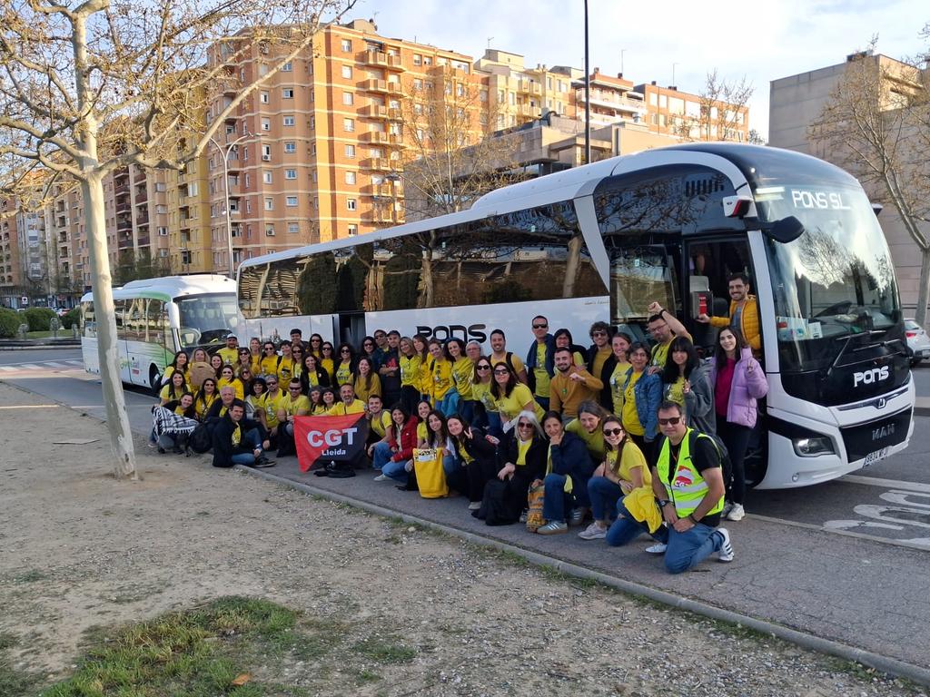 Escamot 1 de la CGT Ensenyament Ponent Pirineus. A cremar-ho tot❗
