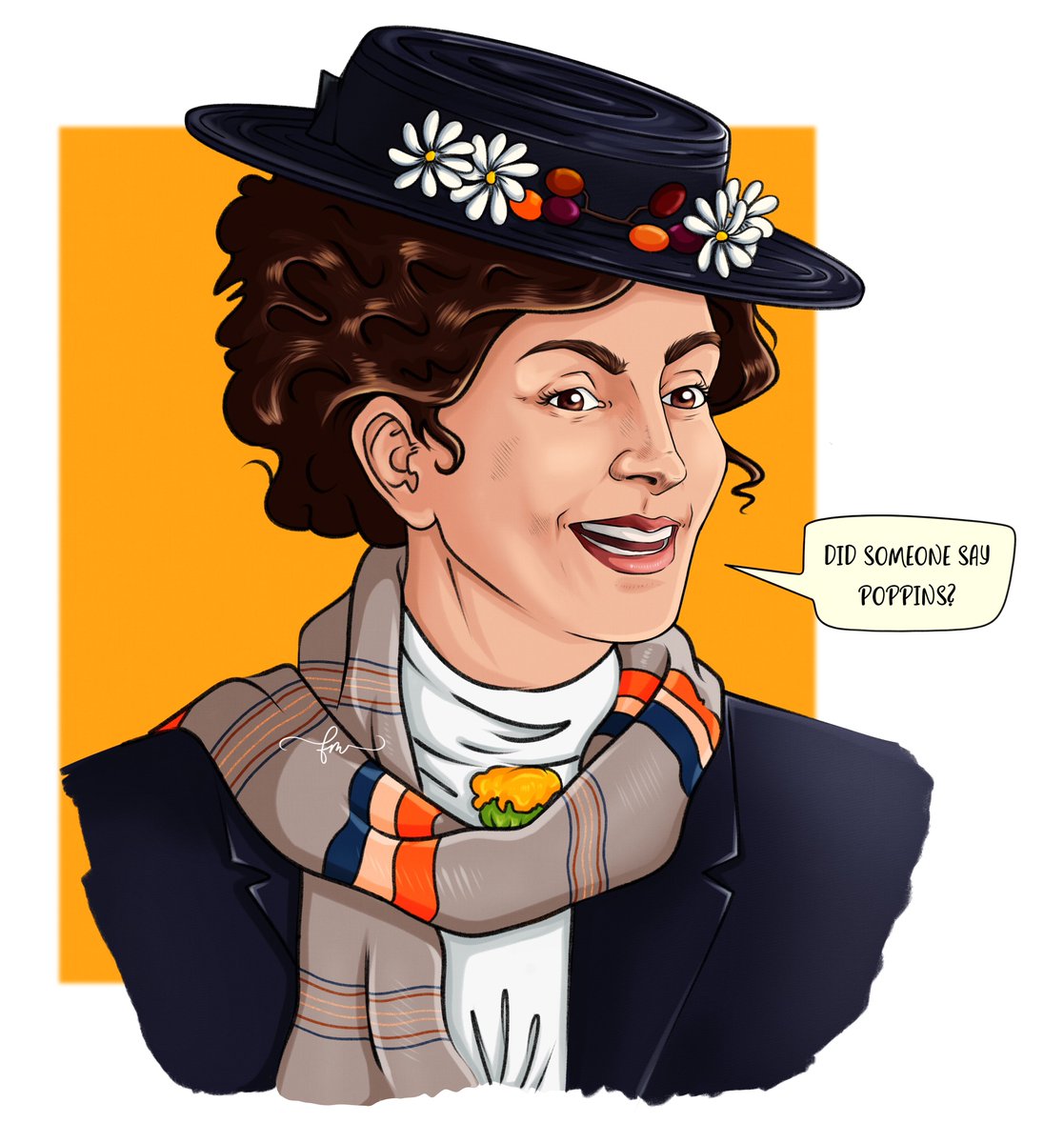 artbymigli's tweet image. Tina Poppins Fey, you have a special place in my heart.

 #SNLUK #SaturdayNightLive