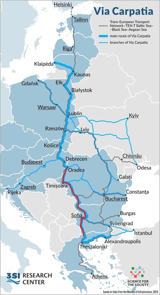 GlobalPatriaX's tweet image. Croatia and Albania aim to build the Adriatic-Ionian Corridor motorway, also known as the Blue Corridor and the extension of the Trans Adriatic Pipeline.  🇭🇷🇦🇱
Europe connected from the Mediterranean to the English Channel, Baltic Sea.  🇪🇺
 #Croatia #Hrvatska #Serbia #Srbija